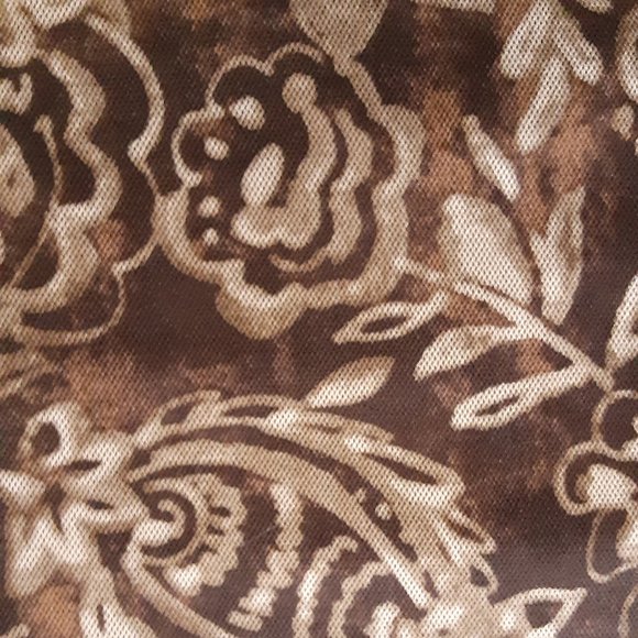 CHAPS DENIM/ 3/4 SLEEVE BLOUSE/MEDIUM - Picture 2 of 7